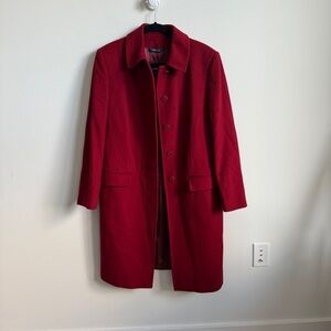 Burberry London Lambswool Coat